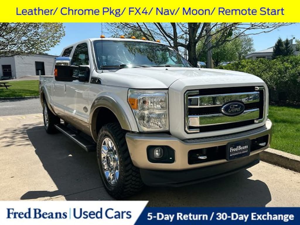 Used 2014 Ford F-250SD King Ranch Truck Crew Cab