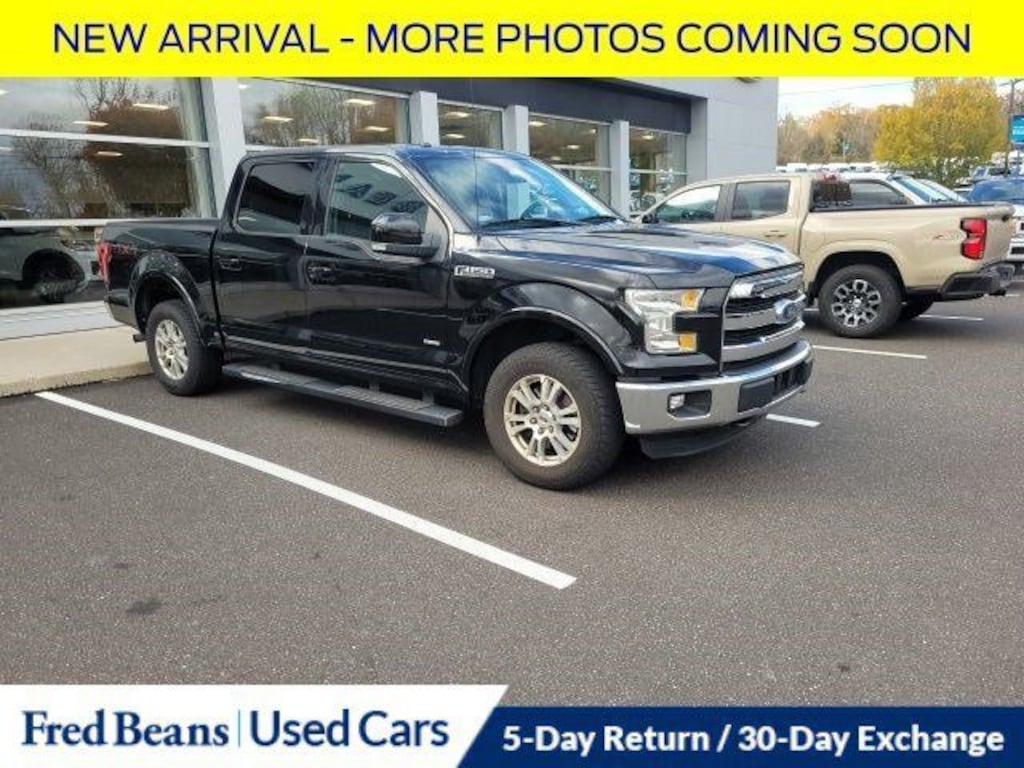 Used 2016 Ford F-150 Lariat Truck SuperCrew Cab