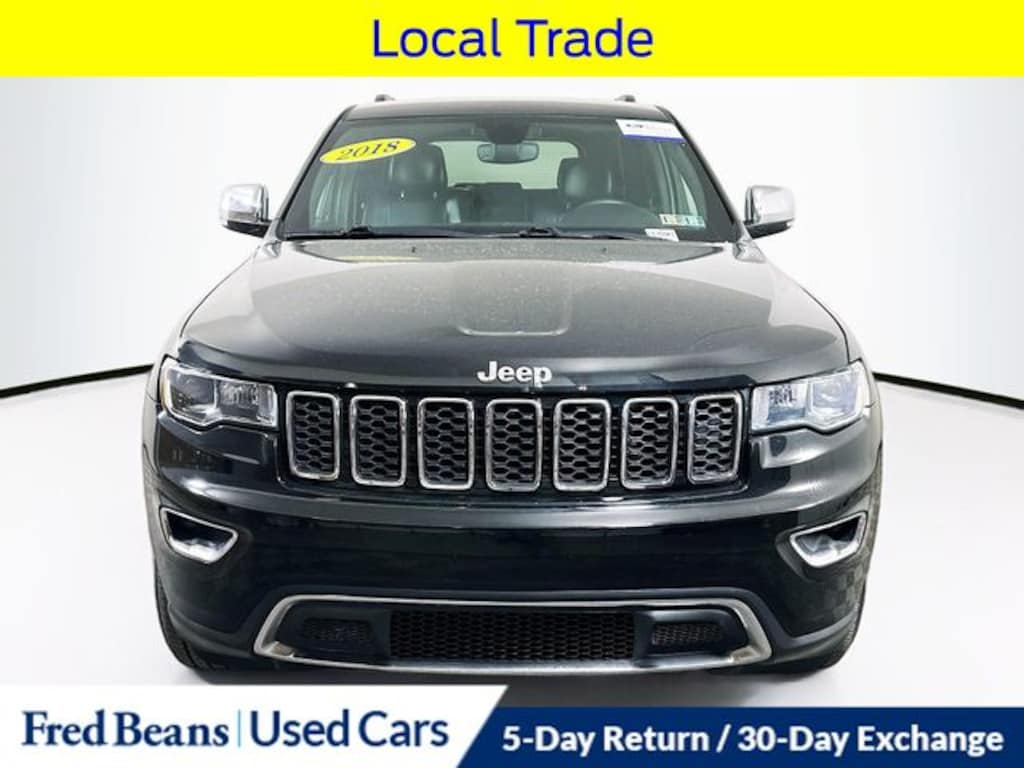 Used 2018 Jeep Grand Cherokee Limited SUV