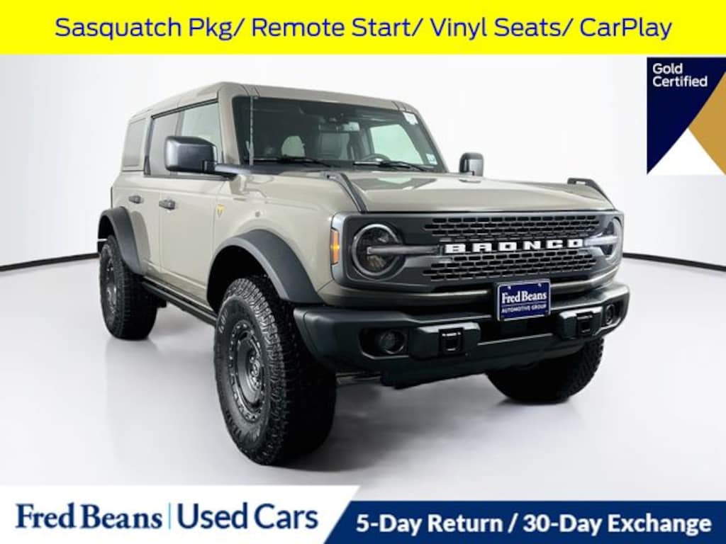 Certified 2025 Ford Bronco Badlands SUV
