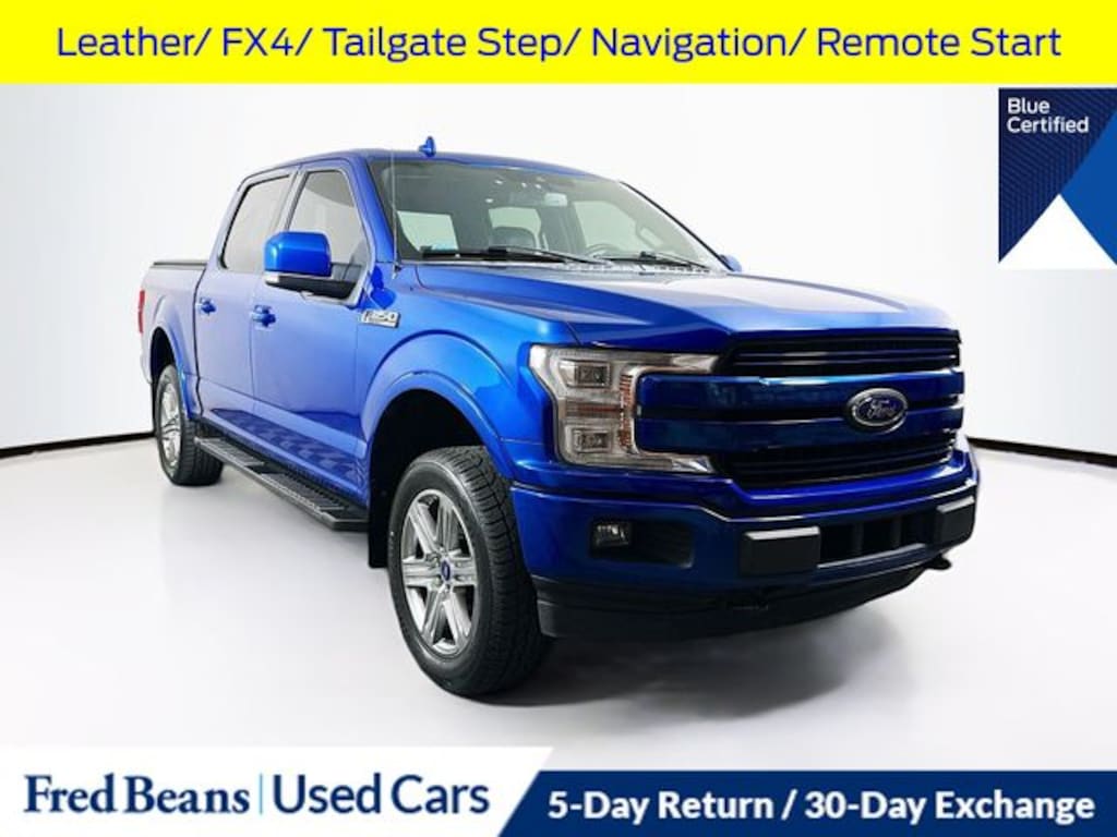 Used 2018 Ford F-150 Lariat Truck SuperCrew Cab