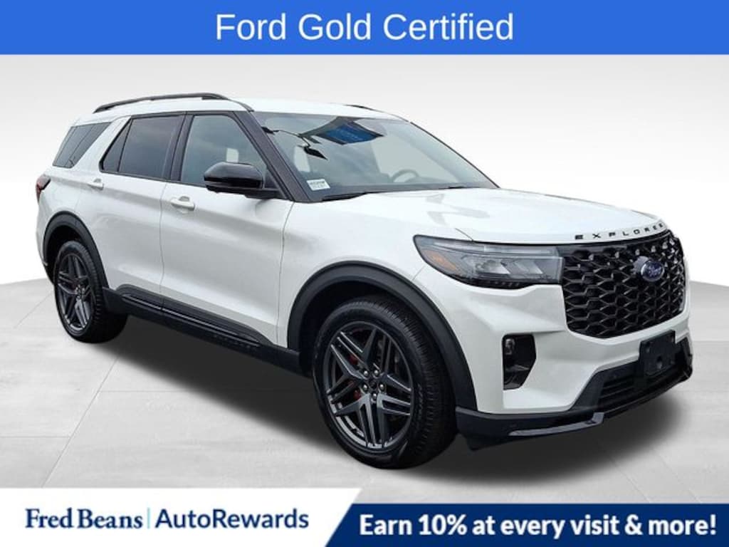 Certified 2025 Ford Explorer ST SUV