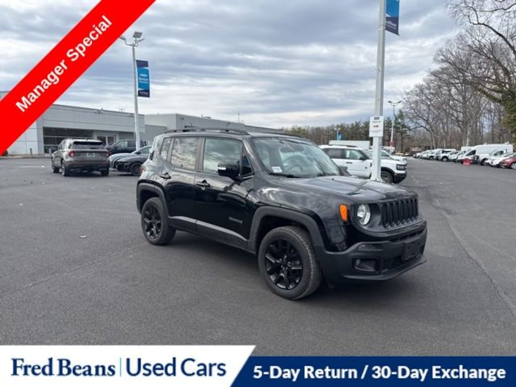 Certified 2017 Jeep Renegade Altitude SUV