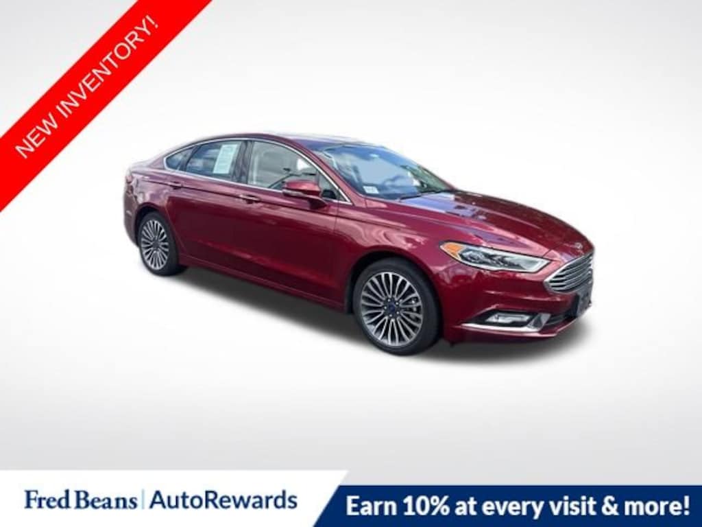 Certified 2017 Ford Fusion SE Sedan