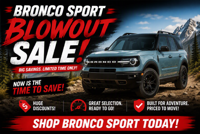 New 2026 Ford Bronco Sport Big Bend SUV