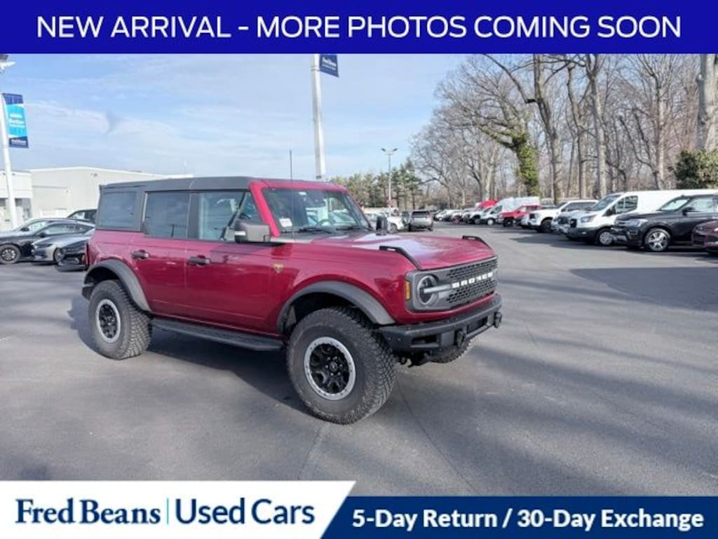 Certified 2021 Ford Bronco Badlands SUV