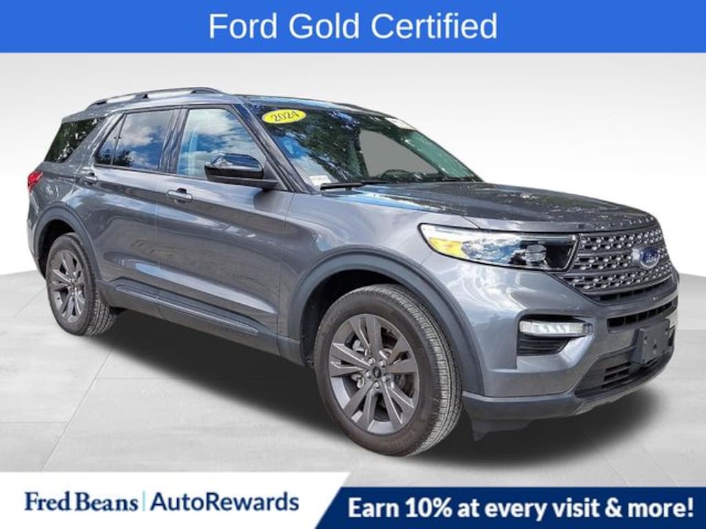 Certified 2024 Ford Explorer XLT SUV