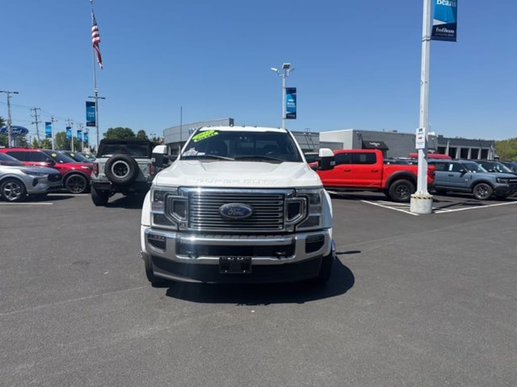 Certified 2022 Ford F-450SD Lariat Truck Crew Cab