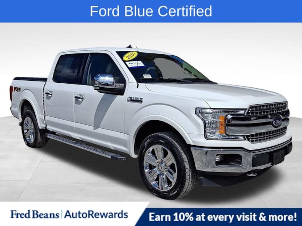 Certified 2020 Ford F-150 Lariat Truck SuperCrew Cab