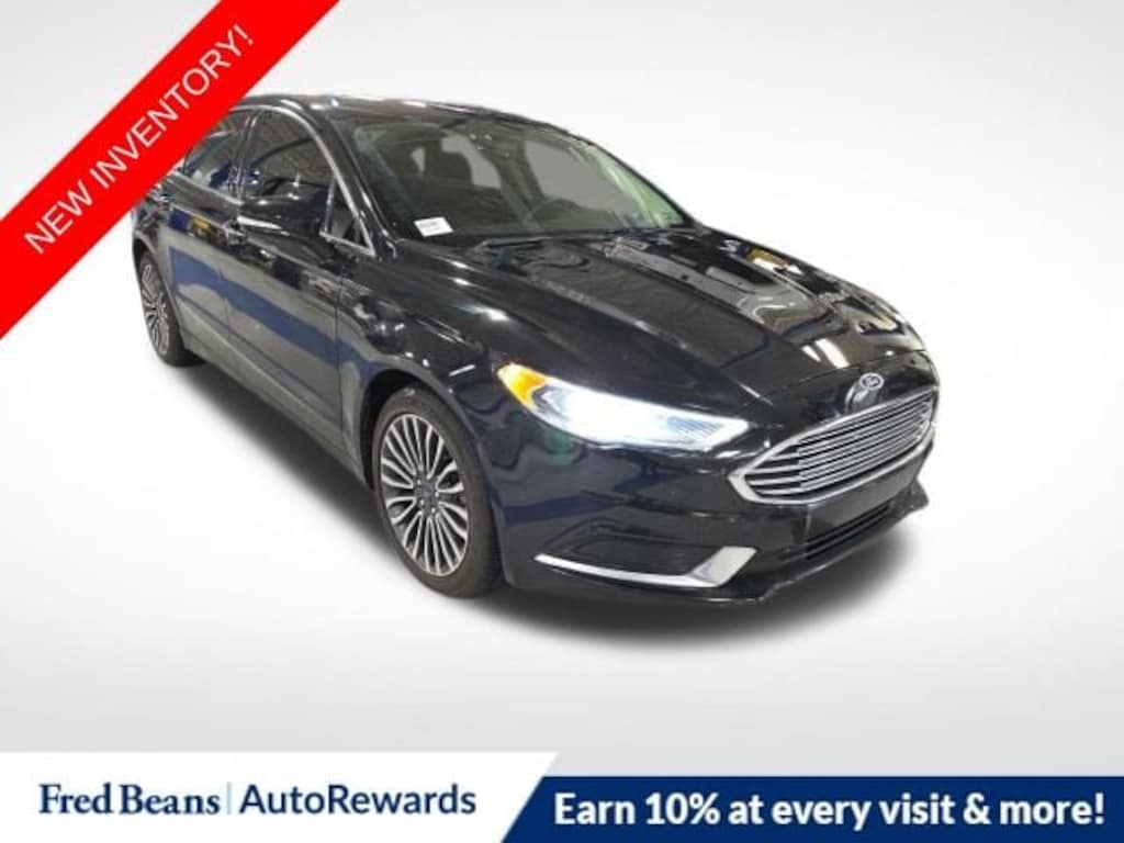 Certified 2018 Ford Fusion SE Sedan