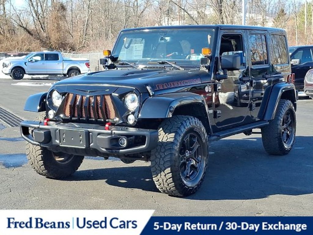 Used 2017 Jeep Wrangler Unlimited Rubicon Recon SUV