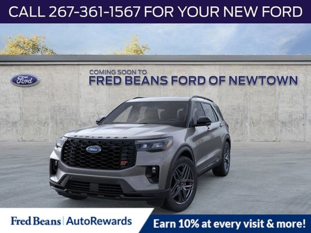 New 2026 Ford Explorer ST SUV
