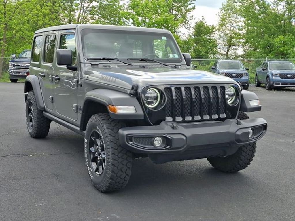 Used 2022 Jeep Wrangler Unlimited Willys SUV