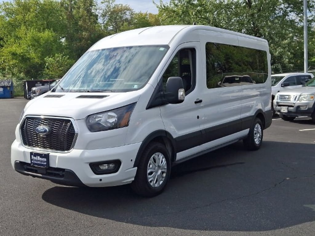 Certified 2025 Ford Transit-350 XLT Wagon Medium Roof Van