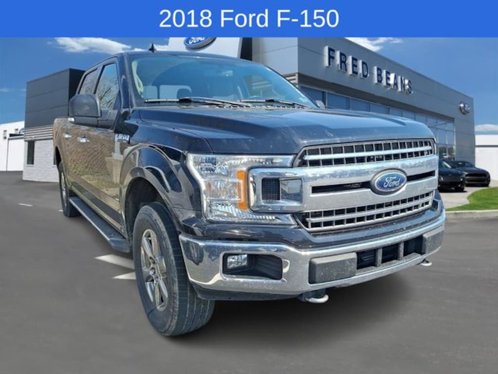 Used 2018 Ford F-150 XLT Truck SuperCrew Cab