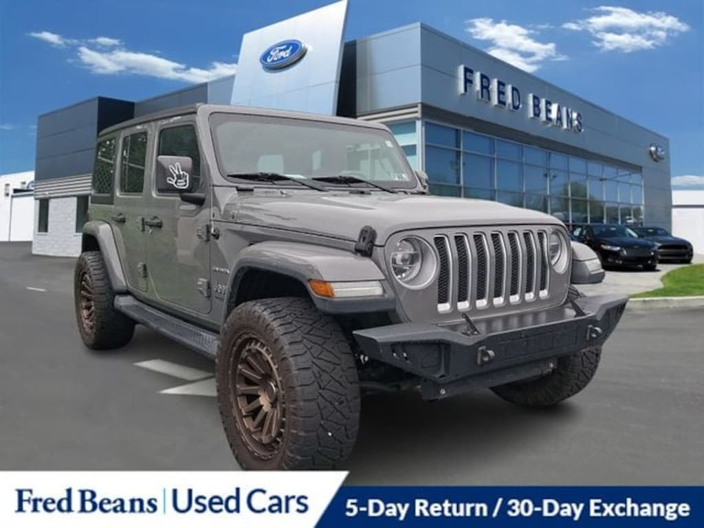 Used 2019 Jeep Wrangler Unlimited Sahara SUV