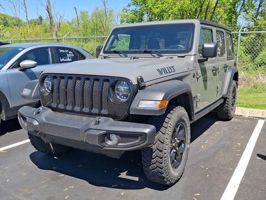 Used 2022 Jeep Wrangler Unlimited Willys SUV