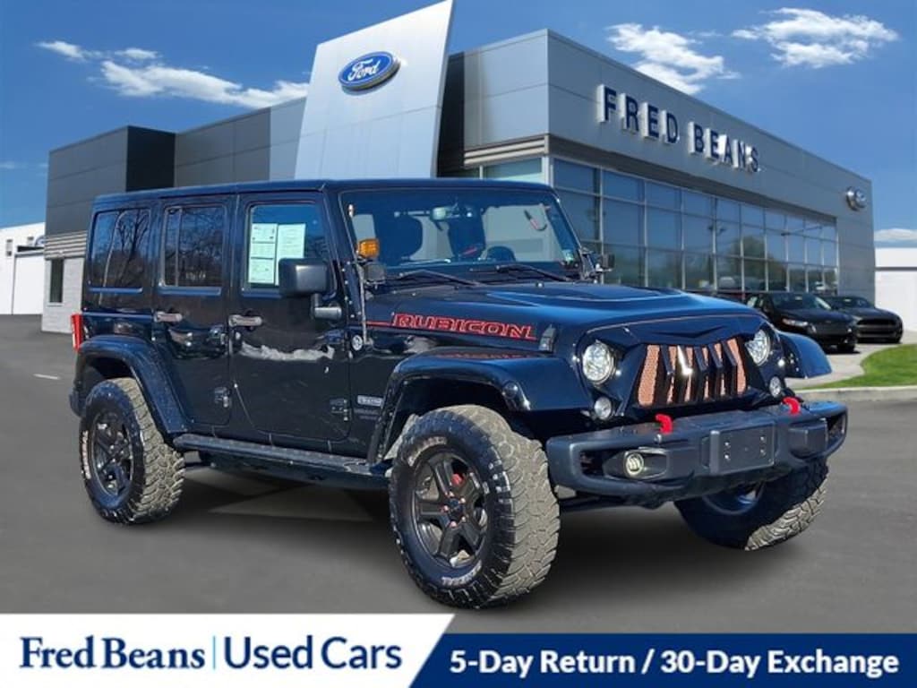 Used 2017 Jeep Wrangler Unlimited Rubicon Recon SUV