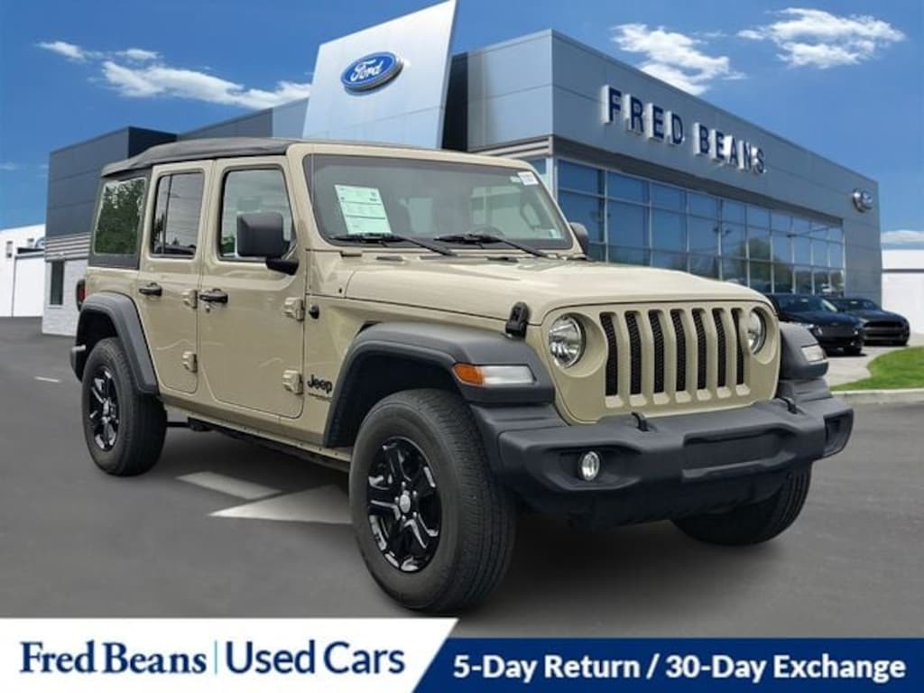 Used 2022 Jeep Wrangler Unlimited Sport S SUV