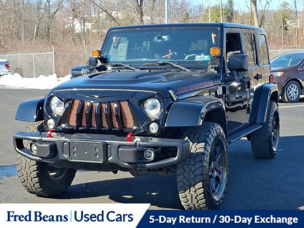 Used 2017 Jeep Wrangler Unlimited Rubicon Recon SUV