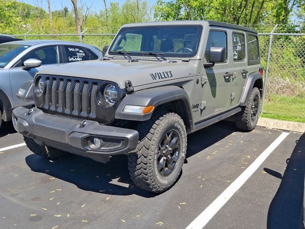 Used 2022 Jeep Wrangler Unlimited Willys SUV