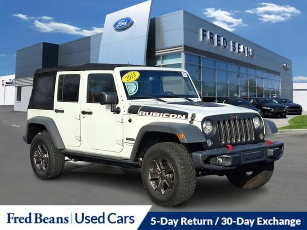 Used 2018 Jeep Wrangler JK Unlimited Rubicon SUV