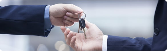 Keys Exchanging Hands