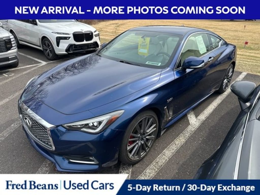 Certified 2017 INFINITI Q60 Red Sport 400 Coupe