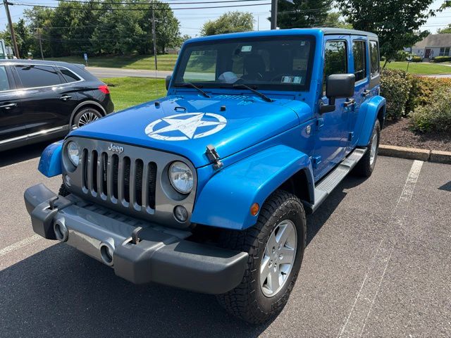 Used 2014 Jeep Wrangler Unlimited Sport with VIN 1C4HJWDG3EL161071 for sale in Washington, NJ