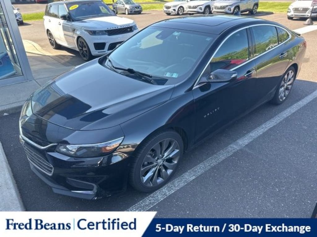 Certified 2016 Chevrolet Malibu Premier Sedan