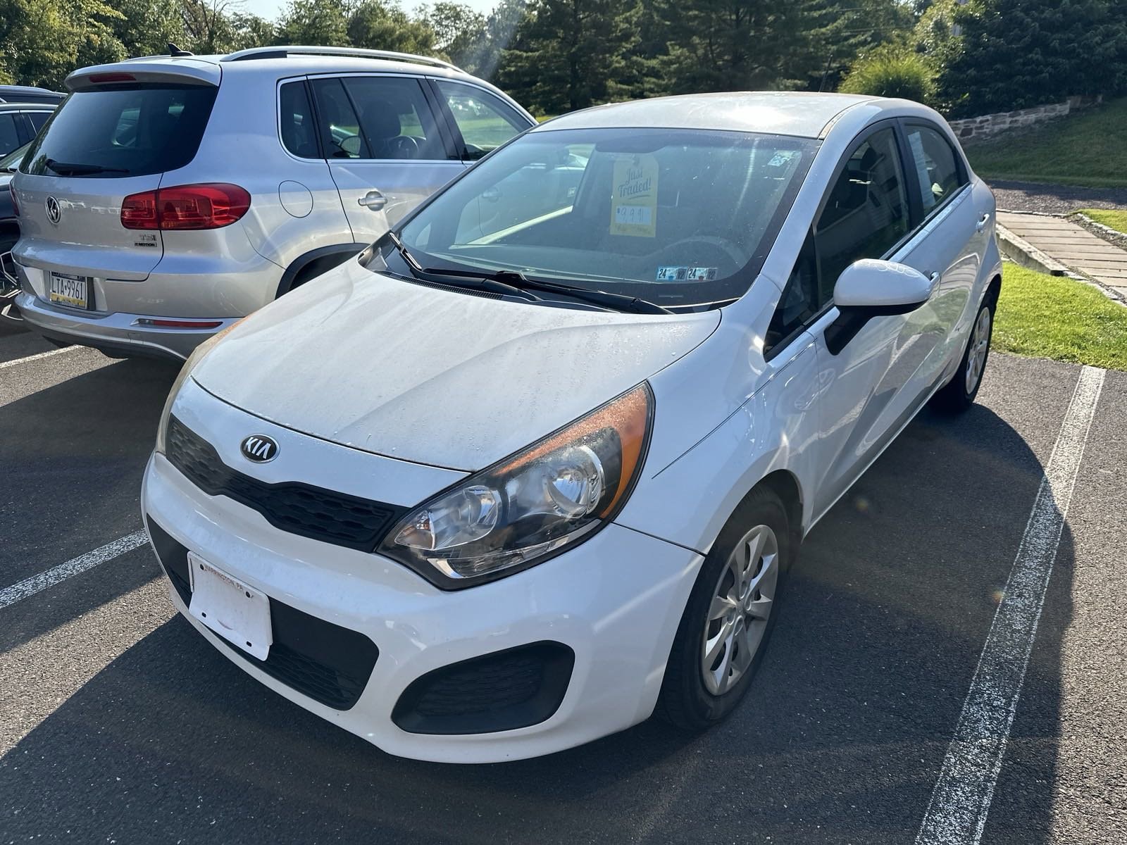 Used 2014 Kia Rio 5-Door LX with VIN KNADM5A3XE6415243 for sale in Doylestown, PA