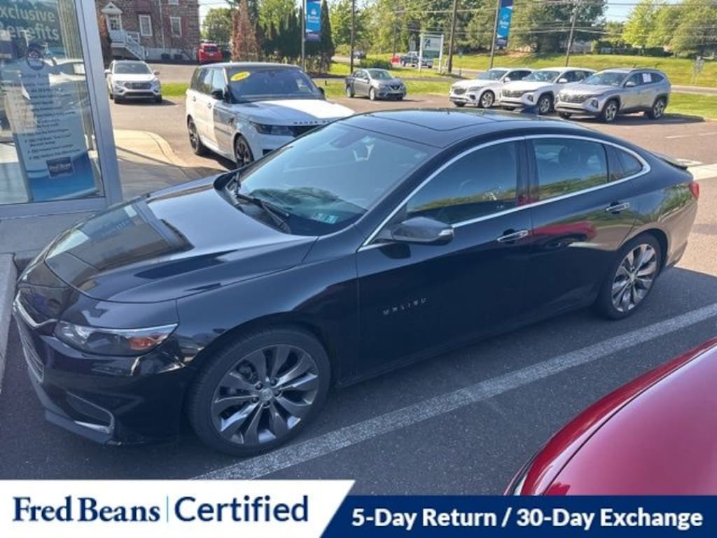 Certified 2016 Chevrolet Malibu Premier Sedan