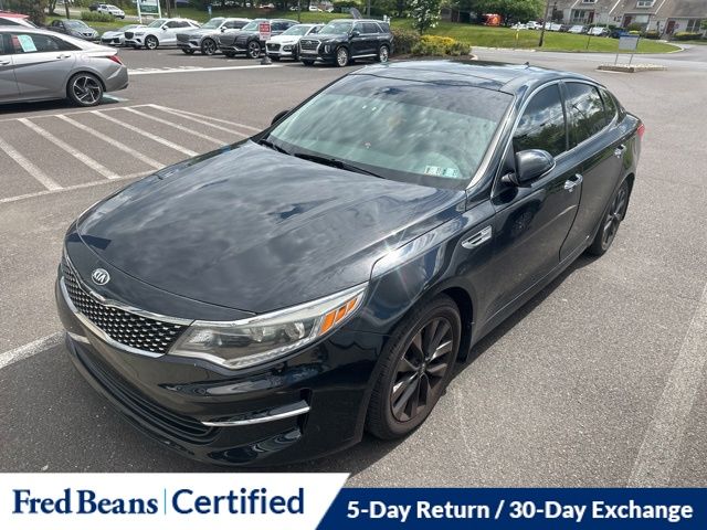 Certified 2018 Kia Optima EX with VIN 5XXGU4L38JG224293 for sale in Doylestown, PA