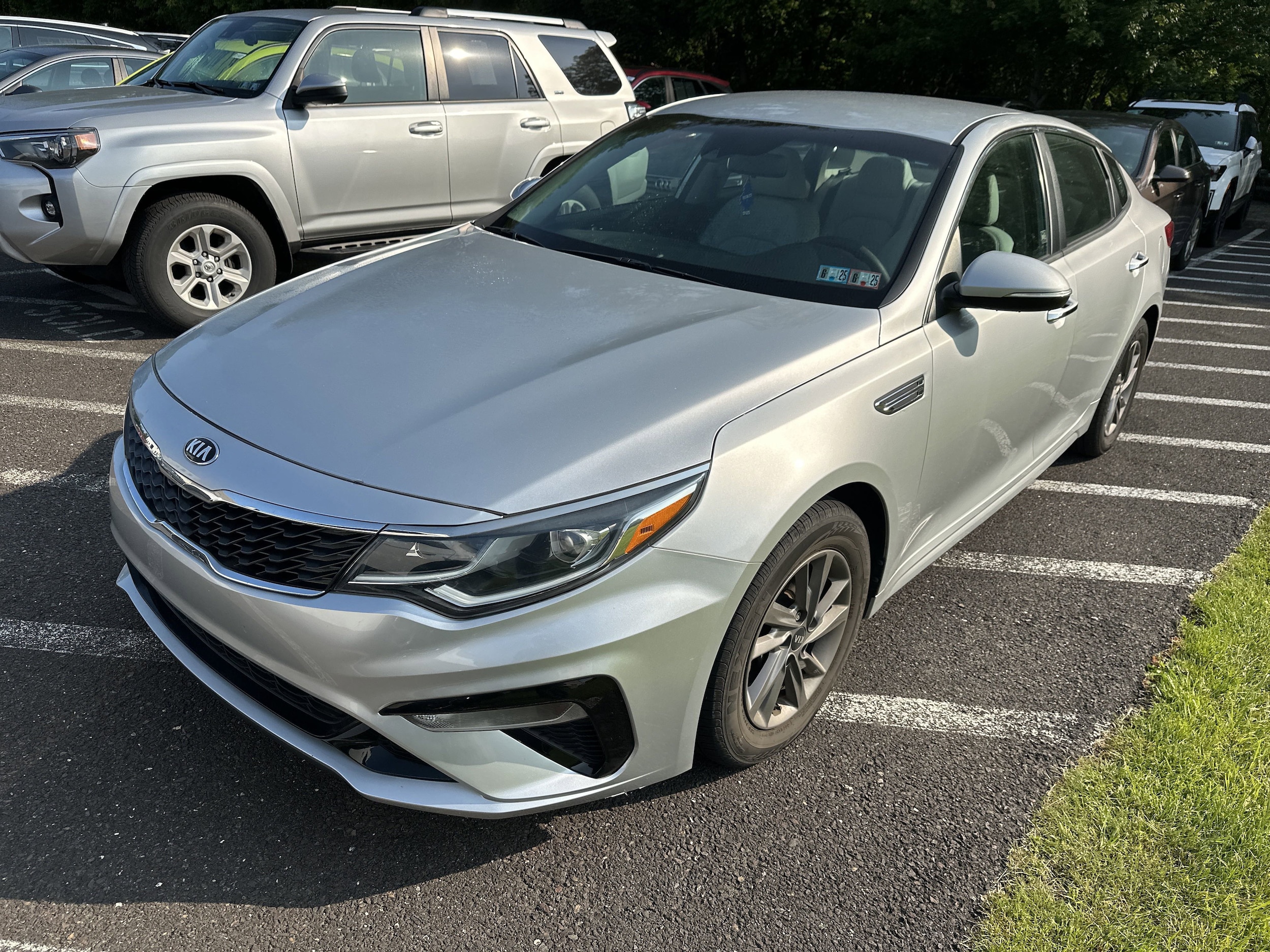 Used 2020 Kia Optima LX with VIN 5XXGT4L37LG400773 for sale in Doylestown, PA