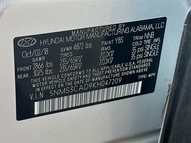 2019 Hyundai Santa Fe SEL - Photo 36