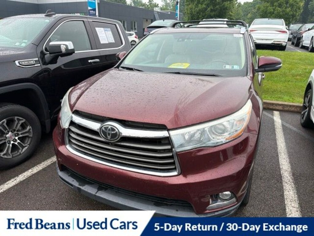Used 2015 Toyota Highlander Limited Platinum V6 SUV