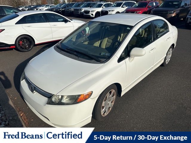 Used 2007 Honda Civic LX with VIN 2HGFA16597H303317 for sale in Doylestown, PA
