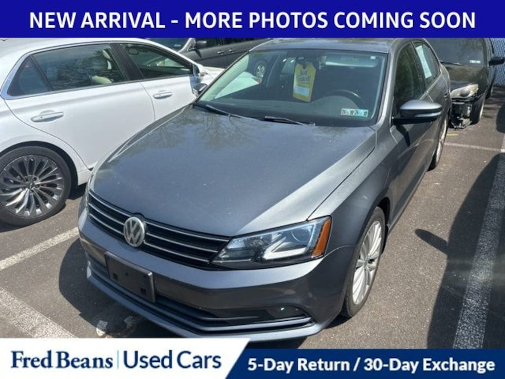 Certified 2016 Volkswagen Jetta 1.8T SEL Sedan