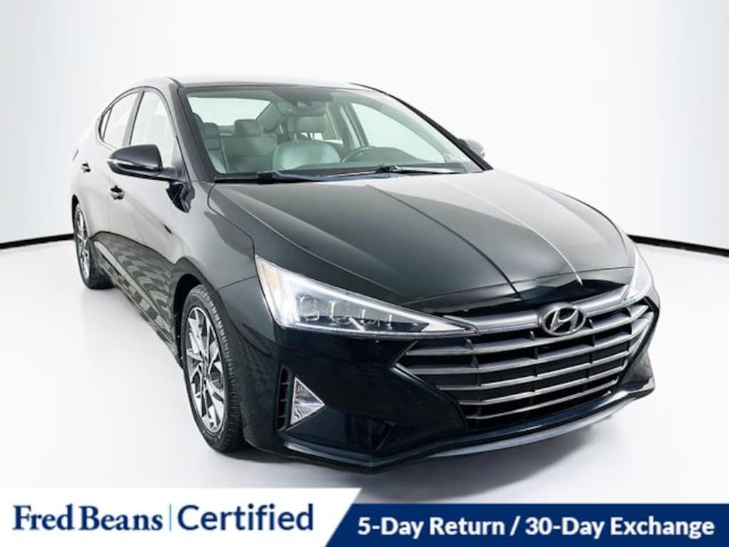 Certified 2019 Hyundai Elantra Limited Sedan