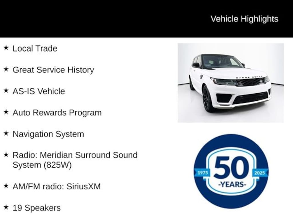 Used 2020 Land Rover Range Rover Sport HST SUV