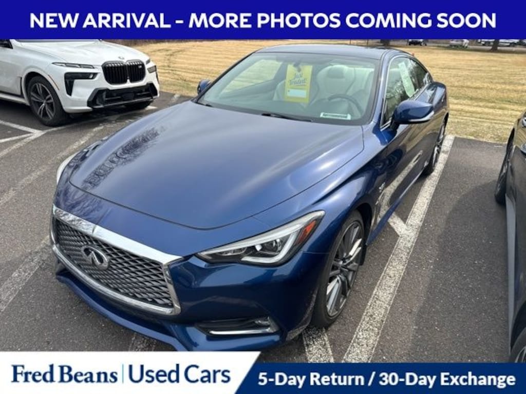 Certified 2017 INFINITI Q60 Red Sport 400 Coupe