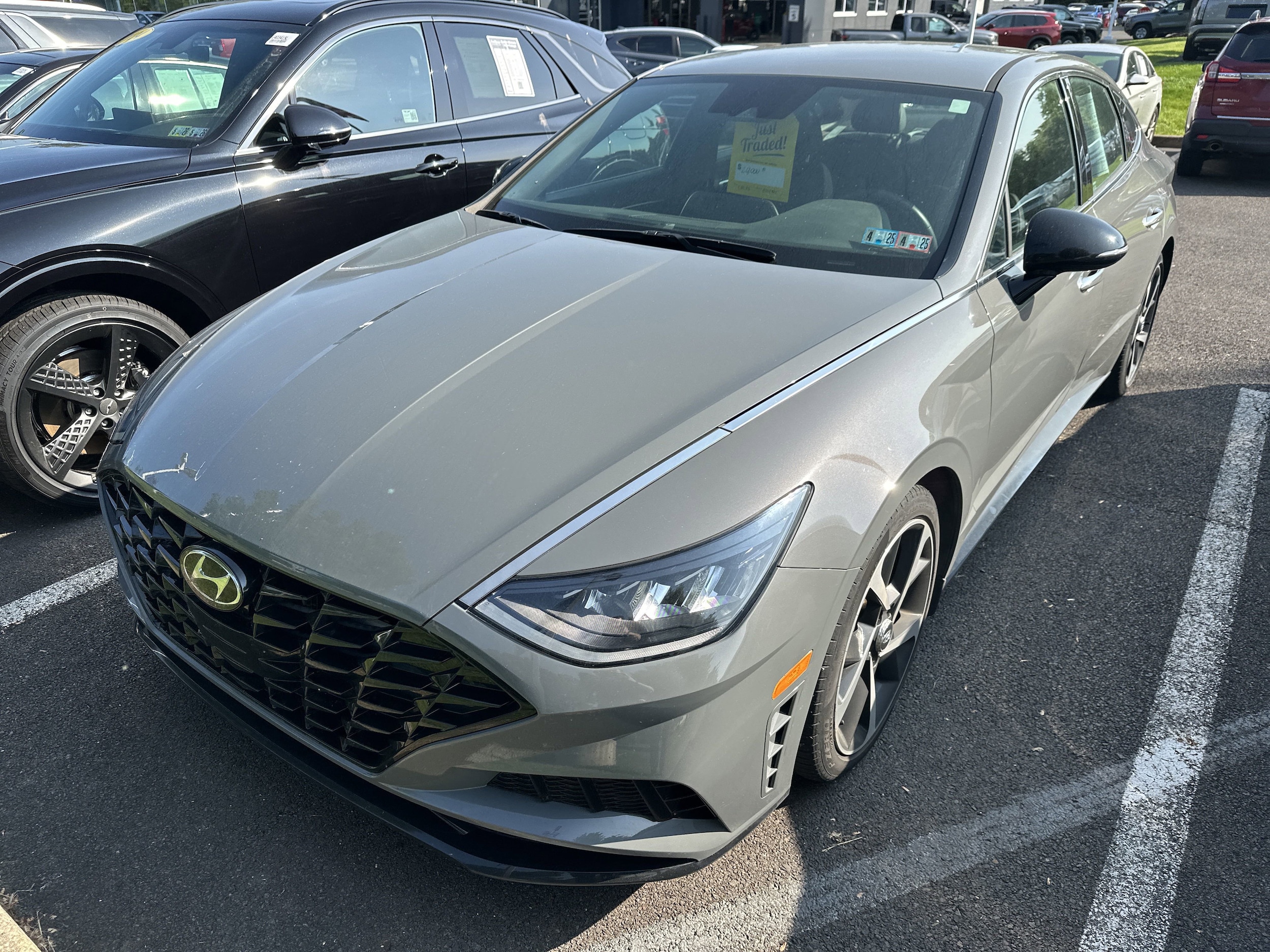 Certified 2021 Hyundai Sonata SEL Plus with VIN 5NPEJ4J29MH121712 for sale in Doylestown, PA