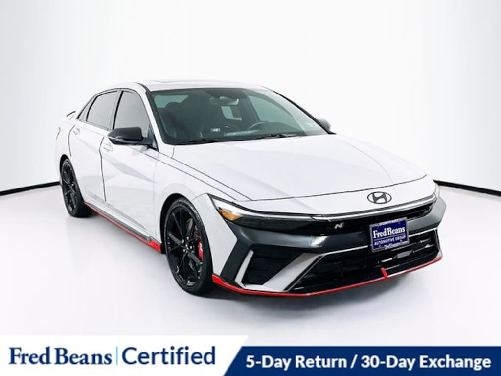 Certified 2025 Hyundai Elantra N Base Sedan