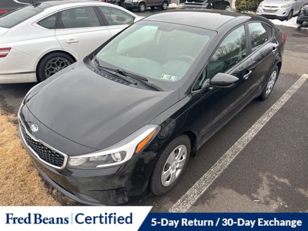 Certified 2018 Kia Forte LX Sedan