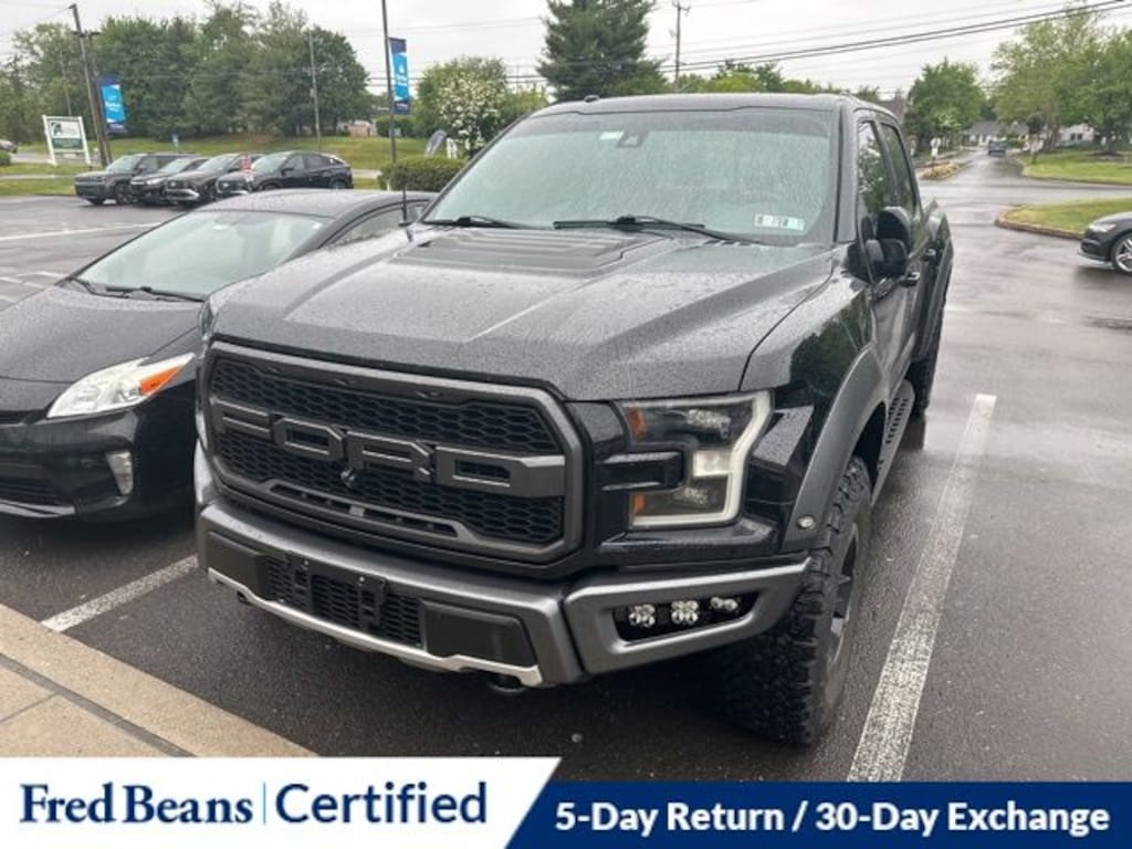 Certified 2018 Ford F-150 Raptor Truck SuperCrew Cab