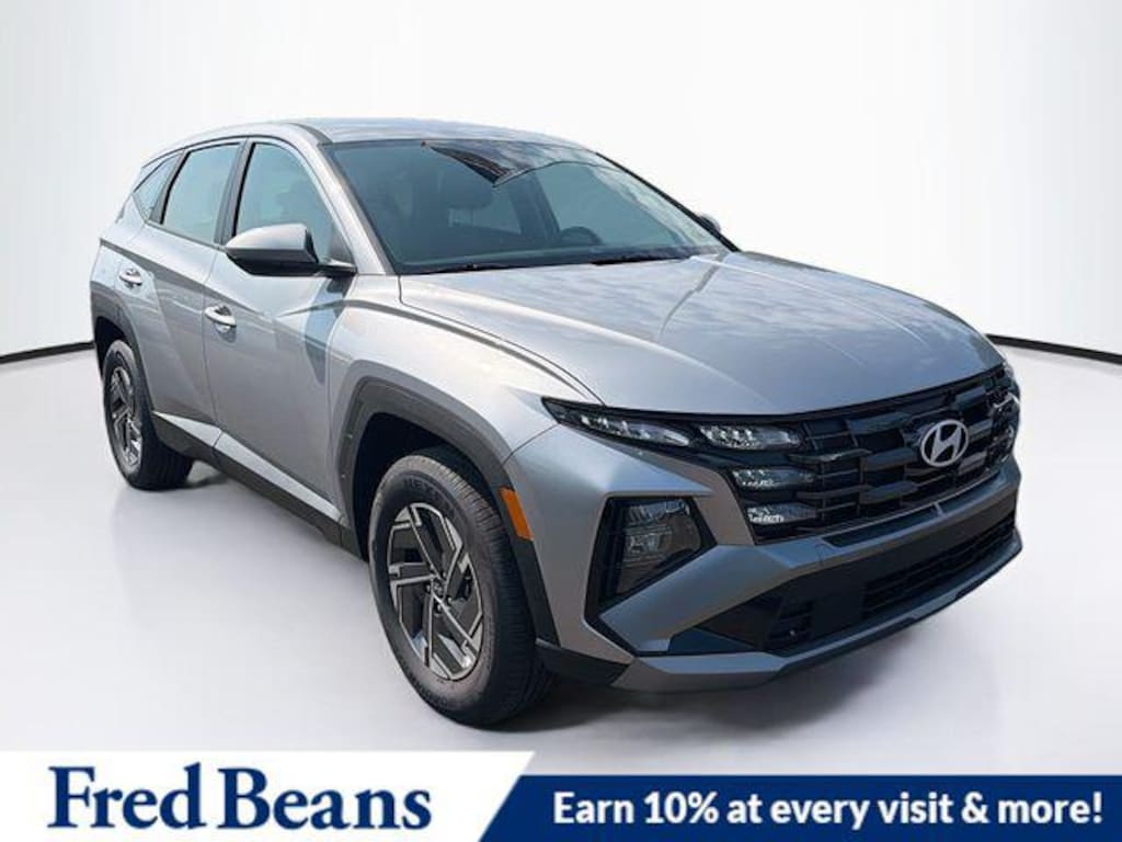 New 2026 Hyundai Tucson Hybrid Blue SUV