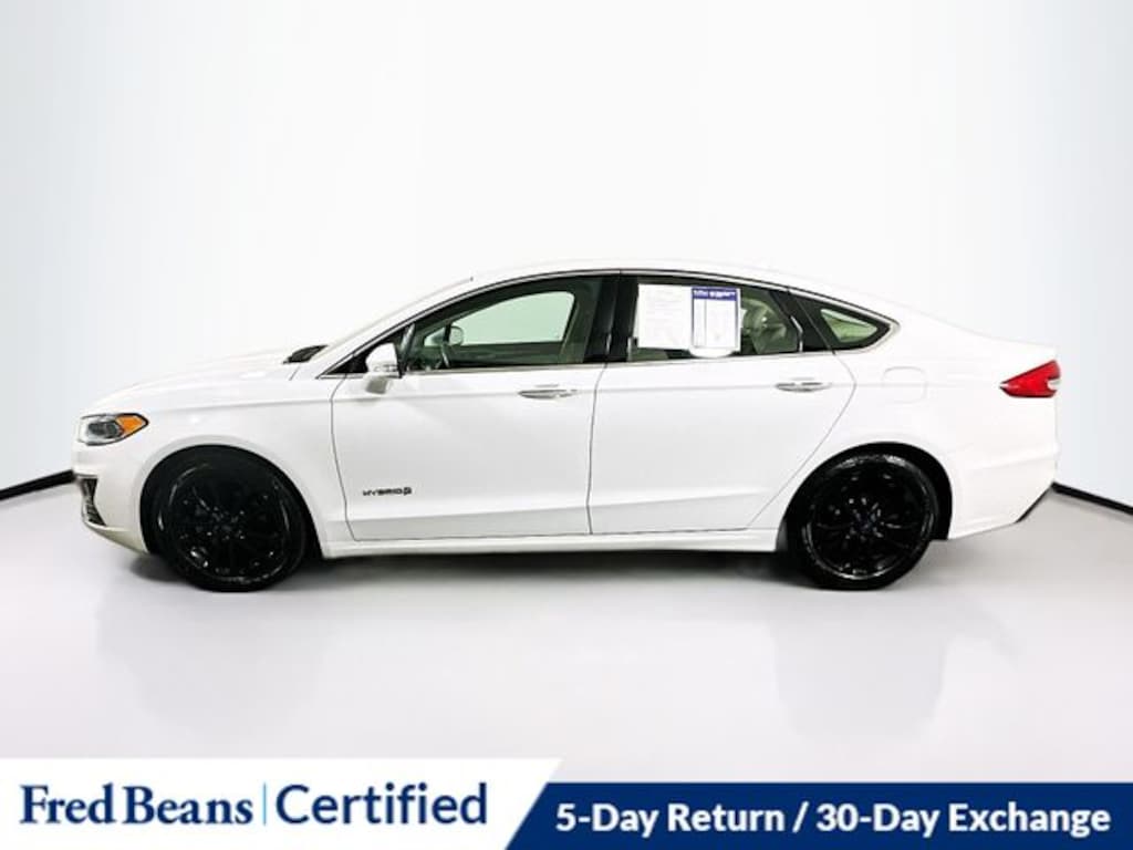 Certified 2019 Ford Fusion Hybrid SEL Sedan