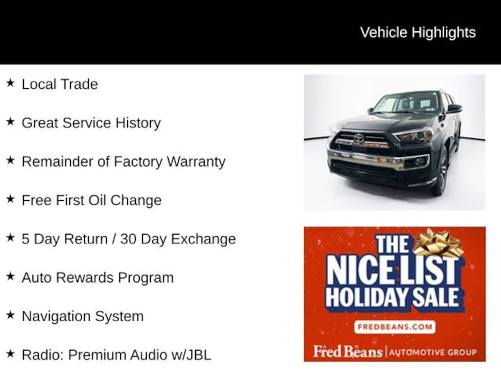 Used 2024 Toyota 4Runner Limited SUV