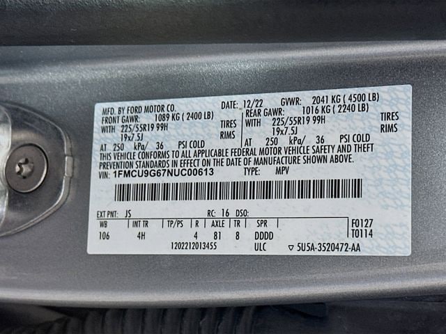2022 Ford Escape SE - Photo 36