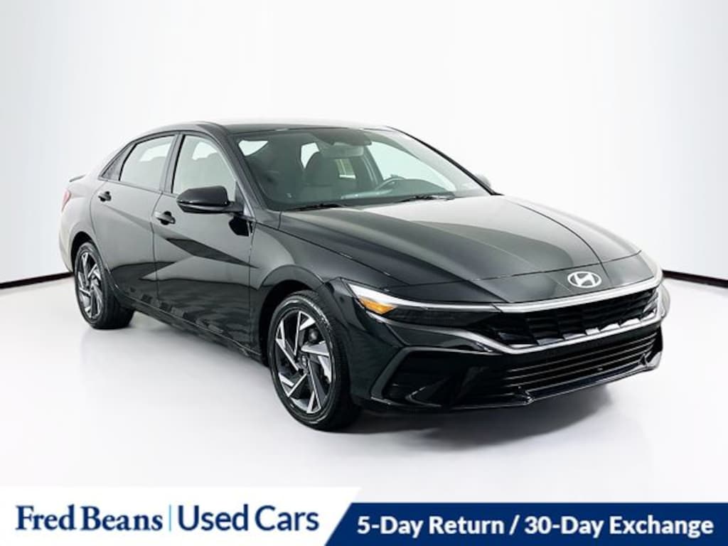 Certified 2025 Hyundai Elantra Hybrid SEL Sport Sedan